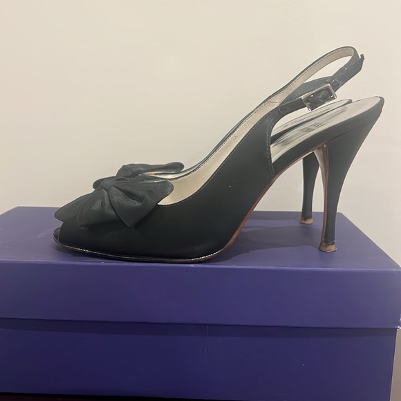 STUART WEITZMAN Botero US SIZE 7.5 *dyed black - Picture 3 of 10